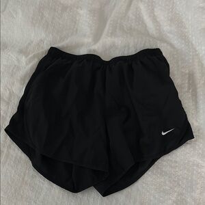 Nike Black Athletic Shorts Moisture-Wicking Lightweight